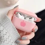 (à¦¶à§à¦§à§à¦®à¦¾à¦¤à§à¦° à¦•à¦­à¦¾à¦°) Airpods Pro / pro 2 silicone Case with for apple logo