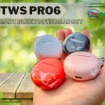 Air Pro 6 TWS Wireless Stereo Headphones Bluetooth Earphone Earbuds Bass Headset for All Phone