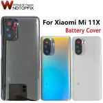 6.67" Xiaomi Mi 11X Back Battery Cover Door Rear Glass Housing