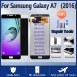 Super OLED LCD Display SAMSUNG GALAXY A7 2016 A710