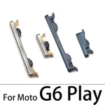 10Pcs Power Button + Volume Side Button For Motorola Moto