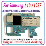 1 Mainboard Samsung Galaxy A10 A105F A105FD Motherboard SM-A105F