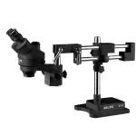 RELIFE RL-M3T-STL2 Trinocular Microscope With Bracket 0.7-4.5X Continuous Zoom Mobile Phone