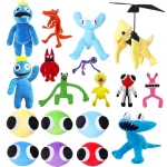 Purple Rainbow Friends Chapter 2 Cartoon Character Soft Plush