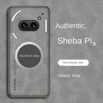 Nothing Phone 2A Case Soft PU Skin Magnetic Protective Back Cover Case