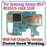 EU Version Samsung Galaxy M10 M105F M105G Motherboard 16GB 32GB