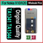 Original 6.67" LCD Nokia X20 TA-1341 TA-1344 Display Digitizer
