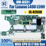 NM-B931 Lenovo L490 L590 Notebook Mainboard i5-1035G1 5B20S43830 Motherboard Full