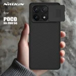 Poco X6 Pro 5G Case Nillkin CamShield Slide Camera Case Ultra-Thin Frosted