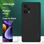 Xiaomi Poco F5 5G Case Nillkin Super Frosted Shield & Tempered Glass