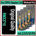 2/3/5/10 Piece/lot LCD OPPO Realme C55 LCD Original Display