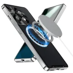 OnePlus 11 Case Hard Metal frame+Back Cover Wireless charging Case OnePlus11 One