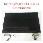 HP EliteBook x360 1030 G3 1030 G4 Touch Screen Complete Assembly Replacement