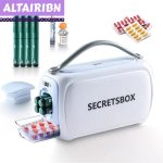 Mini Fridge For Insulin Diabetic Madicine Portable Refrigerator 36-46â„‰ Cooler Travel Case 20000mAh Battery USB Charger 12-36H