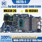 19775-1 Dell 5401 5501 5408 5508 Notebook Mainboard i3 i5 i7