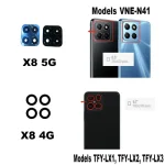 Huawei Honor X8 Back Camera Glass Lens Rear Camera Glass