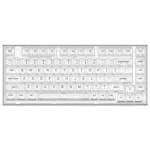 YUNZII X75 PRO White 82-Key Wireless Hot Swappable Gasket Mounted