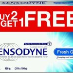 Sensodyne Fresh Gel 150g Buy 2 Get 1