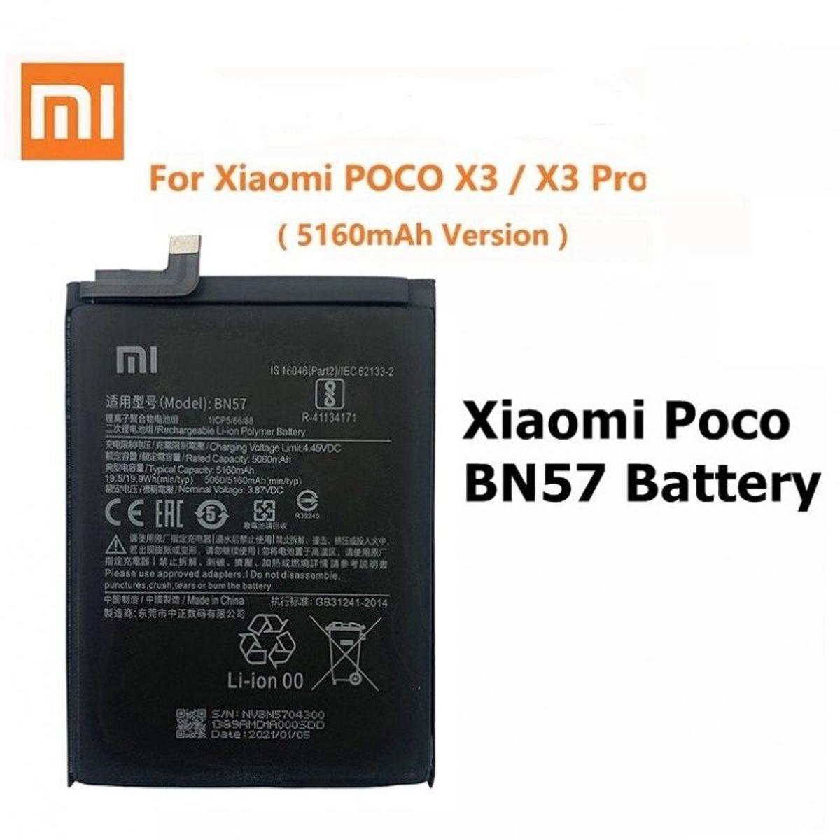 458c043a473a03bdc8d7caa709f3a0da Original Poco X3 Pro Original Battery - Image 1
