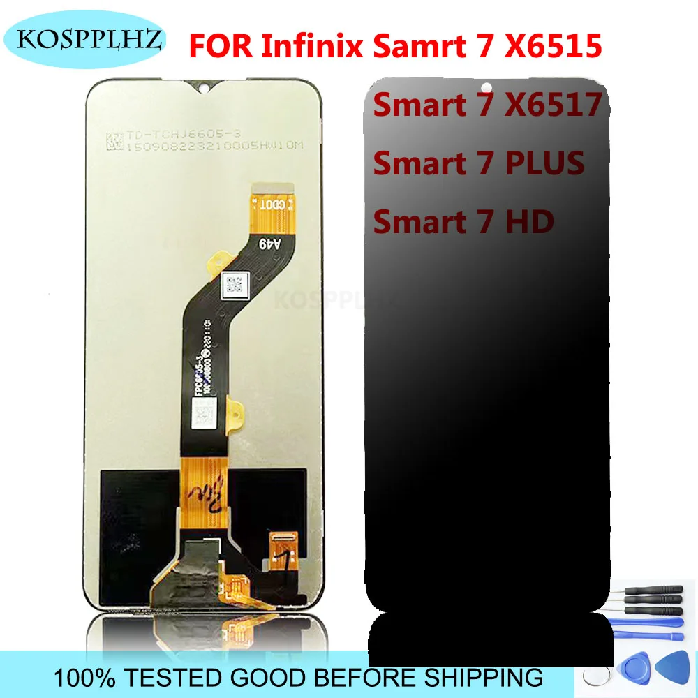 For-Infinix-Samrt-7-X6515-Smart7-X6517-Smart-7-HD-Plus-lcd-Display-Touch-Screen-Digitizer Infinix Smart 7 LCD Original Display - Image 1