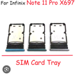 Infinix Note 11 Pro SIM Card Tray Socket Reader Holder