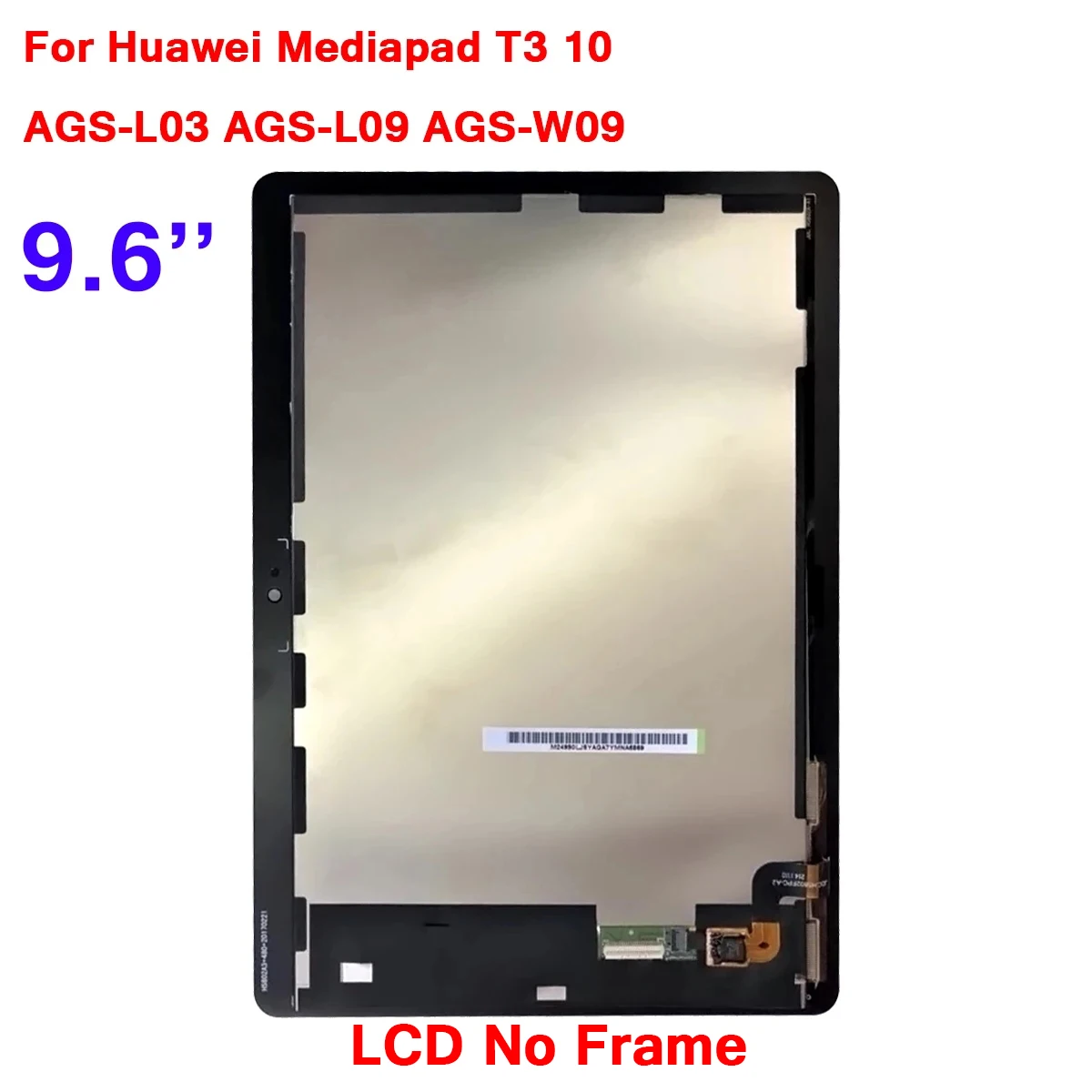 Test-LCD-Display-For-Huawei-MediaPad-T3-T5-10-AGS-L03-AGS-L09-AGS-W09-AGS2 Huawei Mediapad T3 10 Original Display - Image 1