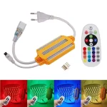 1500W Waterproof LED RGB Controller With 24 Keys IR Remote for 2835
