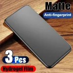 3PCS Full Cover Matte Hydrogel Film Honor 200 Pro Lite Clear TPU Screen Protector