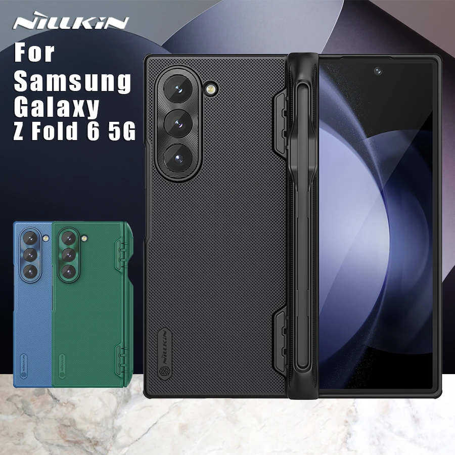 S6df89974e01c4f9881b7c90f5b0aa6c1p_550x550 Samsung Galaxy Z Fold 6 5G Case Nillkin Super Frosted Shield Case with S-Pen - Image 1