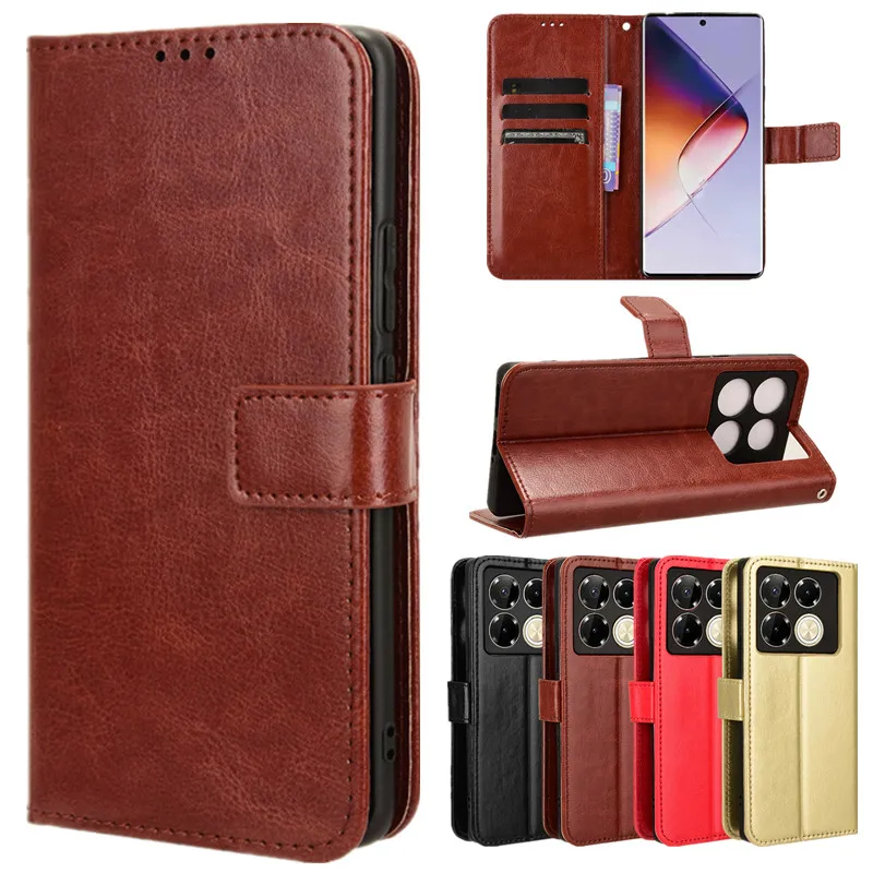 Sa7eec5617c0c437baf4f9eac2b28a975K_550x550 Flip Case Infinix Note 40 Pro 5G Pro+ Note 30 30i VIP Note 12 - Image 1
