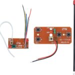 4-channel 2.4G wireless remote control receiving board set