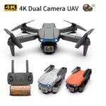 FLH E99 Pro Dual Camera Dual Battery Folding Camera Drone, Wifi Cam app Operator