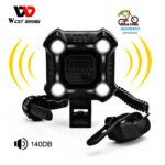 Bicycle Dipper Light with Horn 4 LED Waterproof USB Charging For Cycle - Cycle Accessories - Cycle Accessories - Cycle Accessories Prince Cycle Store - Image 2