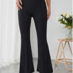 Jorjet Blend Bootcut Parallel Trouser Pants for Women Regular Fit RimJim Pant