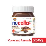 Nucella+ Chocolate Spread Cocoa & Almonds 230gm