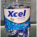 Xcel Chewing Gum Mint Flavor 100 Pcs 1 Jar