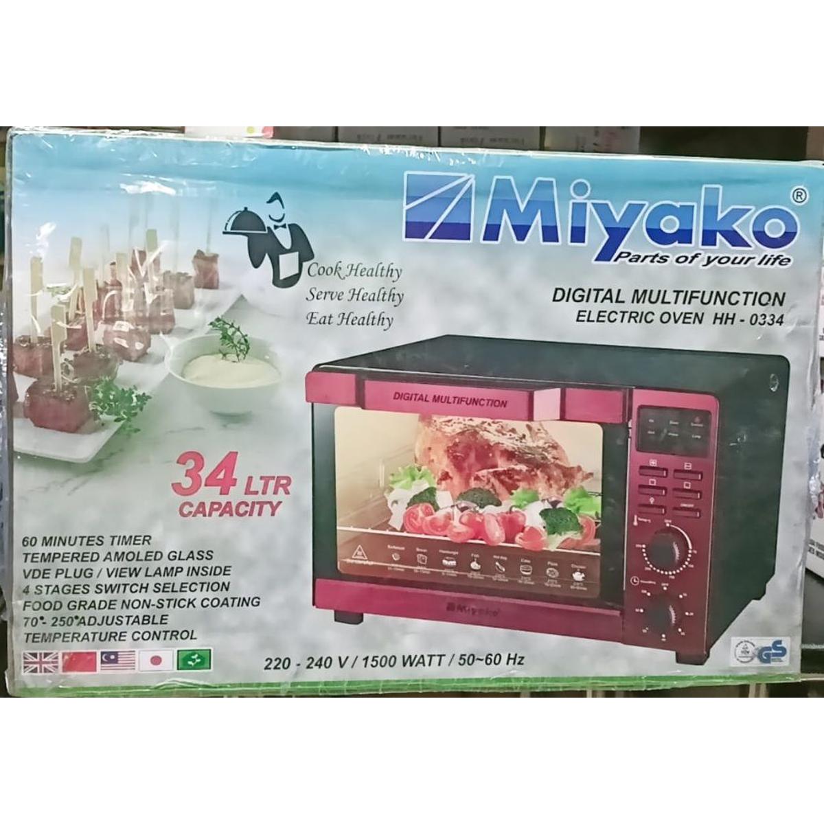 175d19a692a417e07110fc7e26f0ac54 Miyako 34 Liter Electric Oven HH 0334 - Image 1