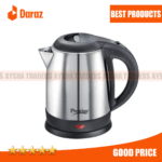 Prestige Electric Kettle   2L   Silver and Black