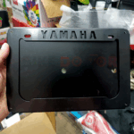 Yamaha Branded Metal Digital Box Type Registration Number Plate Holder