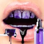 v34 colour corrector my smile Toothpaste Hismile teeth whitening