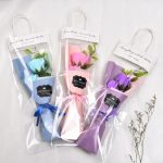Handmade Soap Rose Bouquet with Carry Bag Soap Flower Eternal