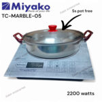 Miyako TC MARBLE 05 Inverter Technology With Digital Touch Control Panel Induction