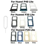 Replacement Huawei P40 Lite SIM Card Tray Slot Holder Connector Container Huawei P30 P20 Lite Bangladesh (New)