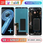 S9Plus Super AMOLED Display Screen Samsung Galaxy S9 Plus Lcd G965F G9650 Display Digital Touch Screen with Frame Assembly Bangladesh (New)