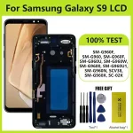 Tested Display Samsung Galaxy S9 LCD With Digitizer Touch Screen Assembly SM G960FD S9 G960 LCD with Frame Replacement Bangladesh (New)