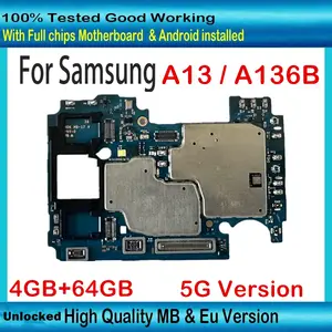 S1f570147d3794522af5bea756eb598a1O_300x300q75 Working Samsung Galaxy A13 A136B 5GMotherboard EU Version Unlocked Plate Main Logic Board 4GB 64GB SM A136B Bangladesh (New) - Image 1