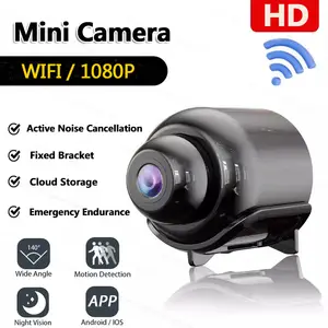 S248f59bb92bd433ea791b5bf35b0c613b_300x300q75 Mini Camera 1080P HD Wifi Night Vision Motion Detection Video Camera Home Security Camcorder Audio Video Recorder No Memory Card Bangladesh (New) - Image 1