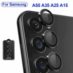 Metal Lens Ring Case Samsung Galaxy A55 A35 A25 A15 Camera Lens Ring Screen Protector Samsung A55 Galaxy A 55 35 25 15 Bangladesh (New)