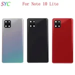 Back Door Battery Cover Housing Case Note 10 Lite N770F Rear Cover with Camera Lens Repair Parts Bangladesh (New)