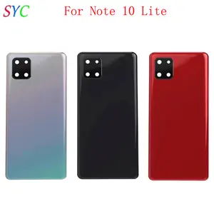 S3200c3c6709d44ccbc1811125a717c7au_300x300q75 Back Door Battery Cover Housing Case Note 10 Lite N770F Rear Cover with Camera Lens Repair Parts Bangladesh (New) - Image 1